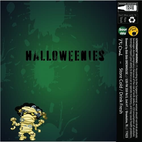 Halloweenies (Teal)