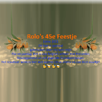 Rolo's 45e Feestje