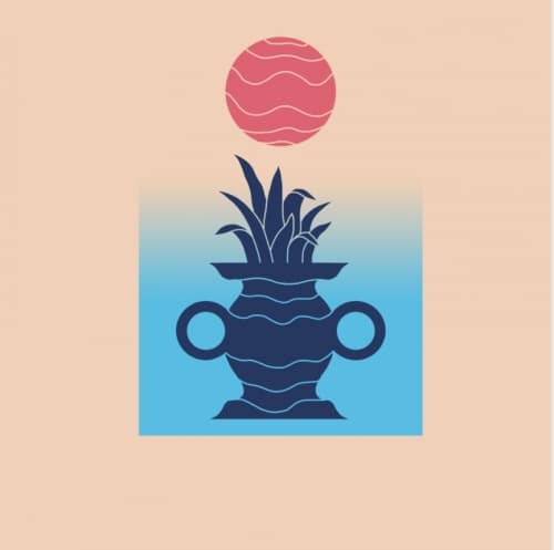 Peach Silhouette
