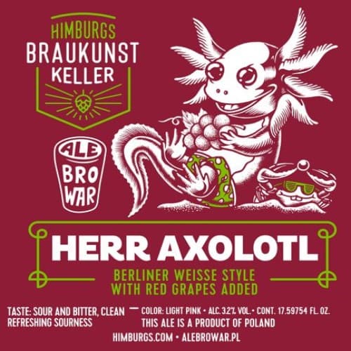 Herr Axolotl Red Grapes