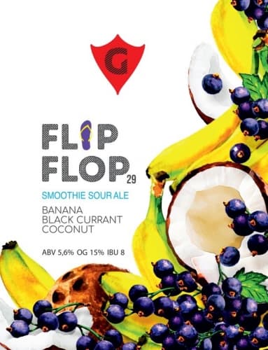 FLIP FLOP 29 | banana • black currant • coconut