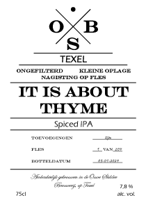 It Is About Thyme