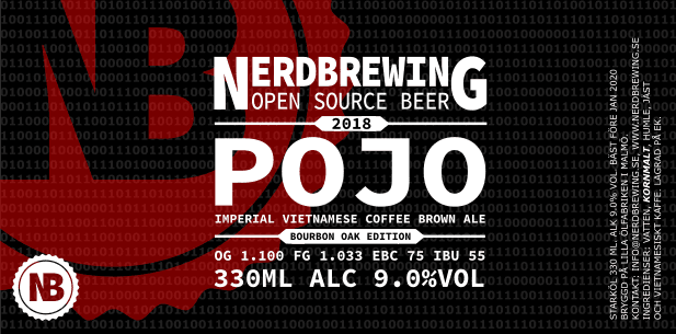 Pojo Imperial Vietnamese Coffee Brown Ale - Bourbon Oak Ed.
