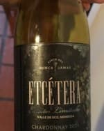Etcetera Edición Limitada Chardonnay