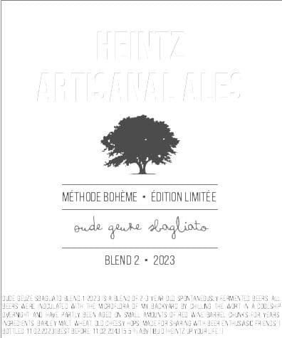 Oude Geuze Sbagliato 2023 Blend 2 // Blend 2 of 2-3 Year Old Spontaneously Fermented Beers