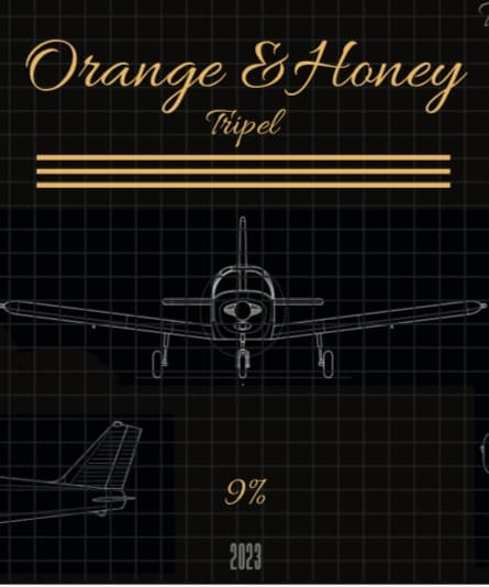 The Hangar Series 2023 Release - Orange & Honey Tripel