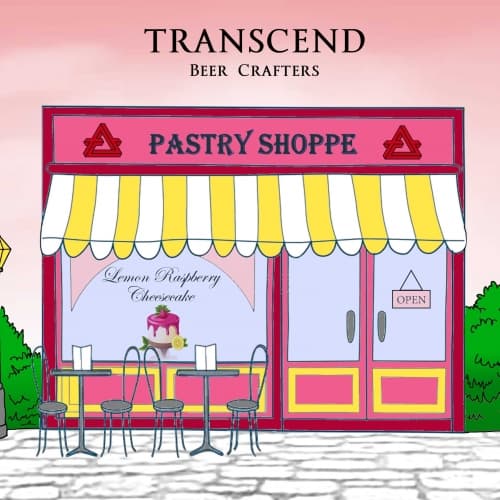 Pastry Shoppe - Raspberry Lemon Cheesecake