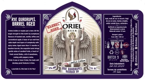 Oriel Rye Quadrupel (Bourbon BA)