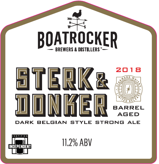 Sterk & Donker Barrel Aged Dark Belgian