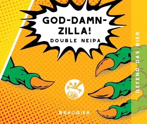 God-Damn-Zilla! - Double Hazy IPA