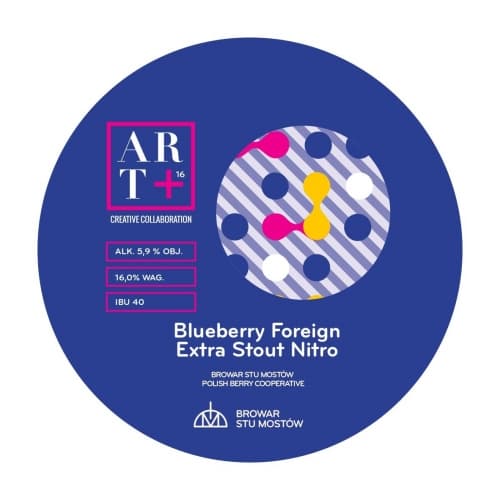 ART16 Blueberry Foreign Extra Stout Nitro
