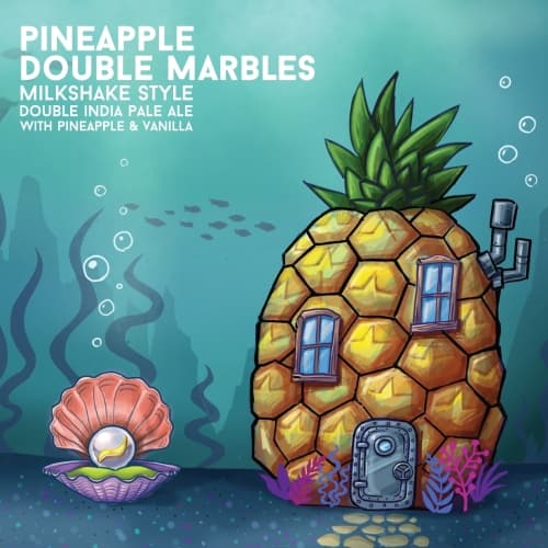 Pineapple Double Marbles