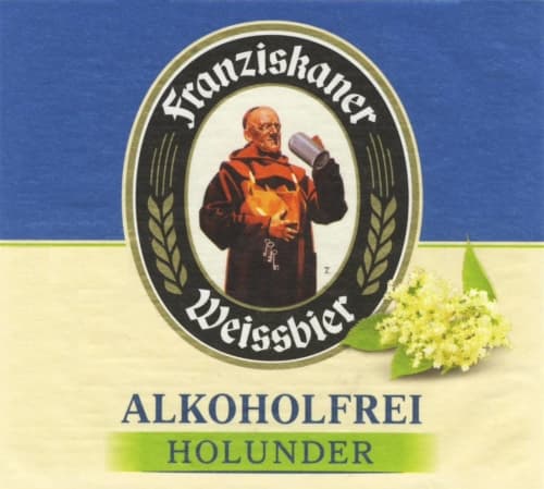 Franziskaner Weissbier Alkoholfrei Holunder