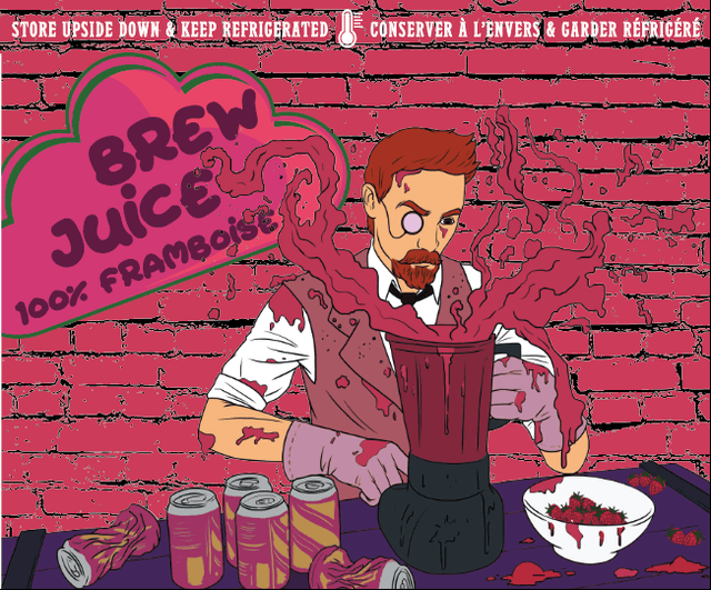 BREW JUICE - 100% Framboise