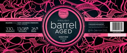 Barrel Aged Projekt: Wheat Wine Cognac BA