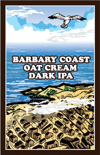 Barbary Coast Oat Cream Dark IPA