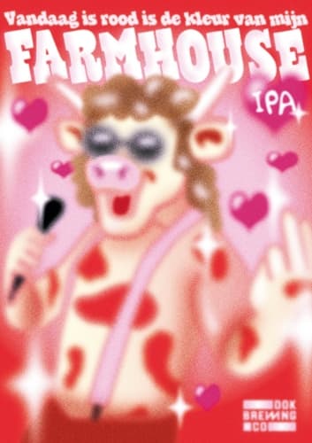 Vandaag Is Rood, De Kleur Van Mijn Farmhouse IPA