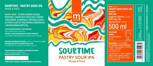 Sourtime Pastry Sour IPA Mango & Peach