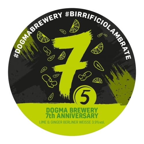 7th AB #5 Lime & Ginger Berliner Weisse