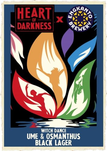 Witch Dance Ume & Osmanthus Black Lager
