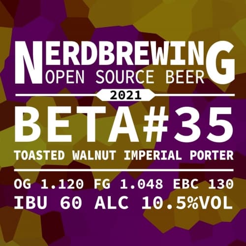 Beta #35 Toasted Walnut Imperial Porter