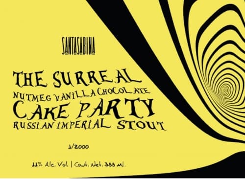 The Surreal Nutmeg Vanilla Chocolate Cake Party Russian Imperial Stout