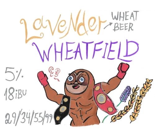 Lavender Wheatfield