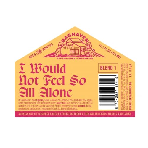 I Would Not Feel So All Alone (Blend 2)