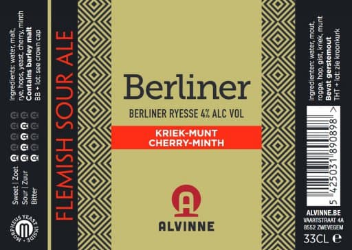 Berliner Kriek-Munt / Cherry-Minth