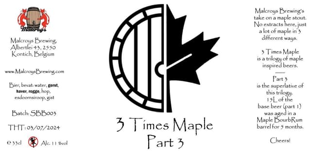 3 Times Maple Part 3