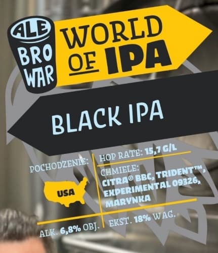 World of IPA: Black IPA