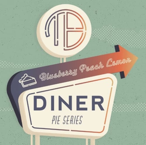 Diner Pie Series | Blueberry + Peach + Lemon