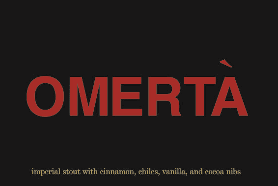 Omerta (cinnamon, chilies, vanilla, cocoa nibs)