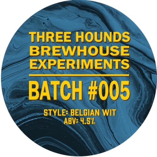 Brewhouse Experiments Batch 005