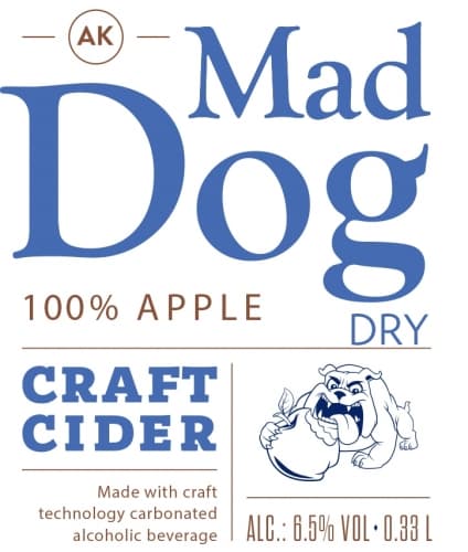 MadDog Craft Cider DRY