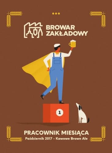 Pracownik Miesiąca - Październik 2017 - Kawowe Brown Ale