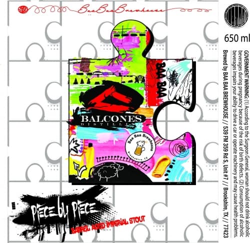 Piece By Piece #8 (Balcones Rye)