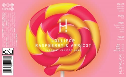 LOLLIPOP: Raspberry & Apricot