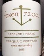 Foxen 7200 Tinaquaic Vineyard Cabernet Franc