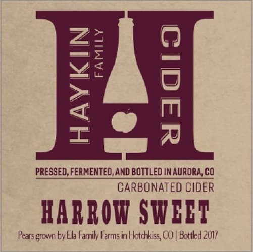Harrow Sweet Pear (2017 Vintage)
