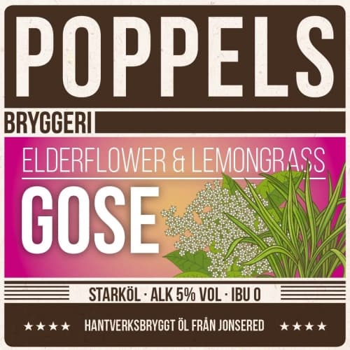 Elderflower & Lemongrass Gose