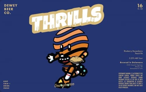 Thrills - Blueberry Boysenberry Peach Pie