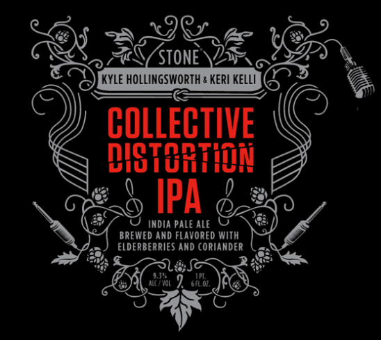 Keri Kelli/Kyle Hollingsworth/Stone Collective Distortion IPA