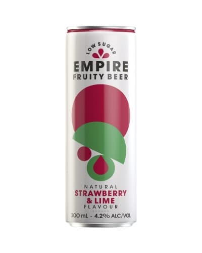 Empire Fruity Beer - Strawberry & Lime