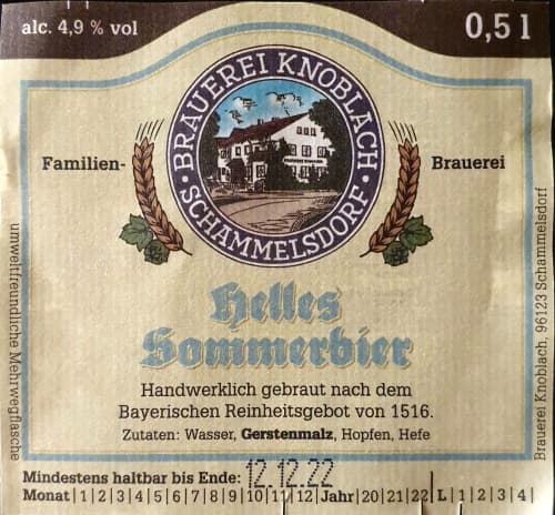 Helles Sommerbier