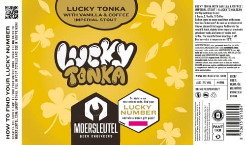 Lucky Tonka With Vanilla & Coffee Imperial Stout