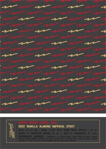 Cherry Brandy Barrel Aged 2022 Vanilla Almond Imperial Stout