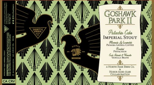 Goshawk Park II: Pistachio Cake