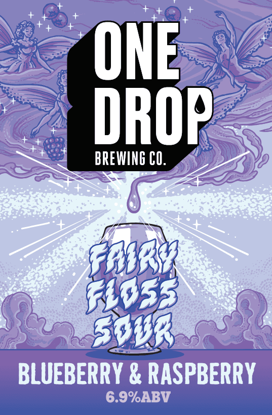 Fairy Floss Sour - Blueberry + Raspberry