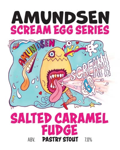 Scream Egg Series Salted Caramel Fudge